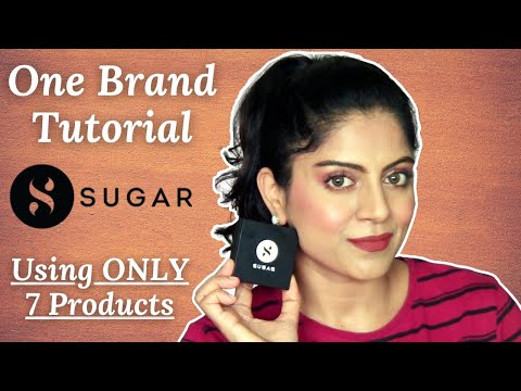 Sugar Cosmetics Makeup Tutorial | One Brand Makeup Tutorial Sugar