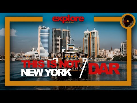 #EXPLOREWITHTROJAN :  HILI NDILO JIJI LA DAR ES SALAAM, SIO NEW YORK / DRONE VIDEO