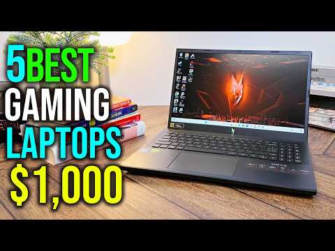 ✅Top 4: Best Gaming Laptops Under $1,000 in 2024 - The Best Gaming Laptops [Reviews]