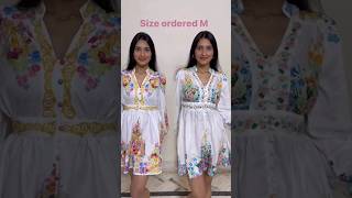 Myntra V/S Meesho dresses #myntrahaul #meeshohaul #fashion #fashionhaul #outfit #myntra #dresshaul