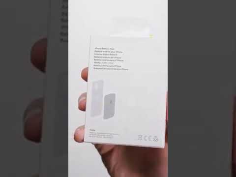 Unboxing the MagSafe battery pack from Apple