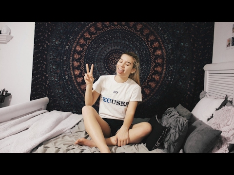 REDECORATING + CLEANING MY ROOM (SPED UP)