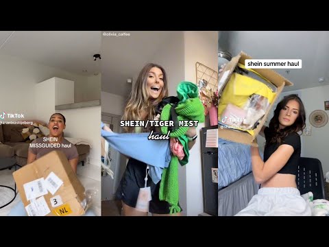 Shein haul - TikTok compilation 🛍️😋