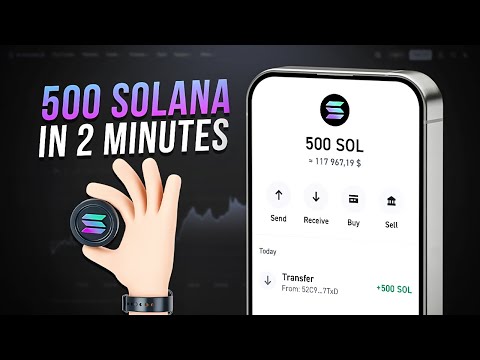 Get 500 Solana for Free – The Easiest Way to Boost Your SOL Wallet Instantly!