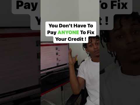 You don’t have to pay for credit repair #viral #creditrepair #explore #diy