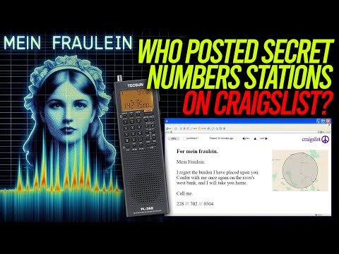 Secret Numbers Stations Phone Numbers Were Posted On Craigslist!