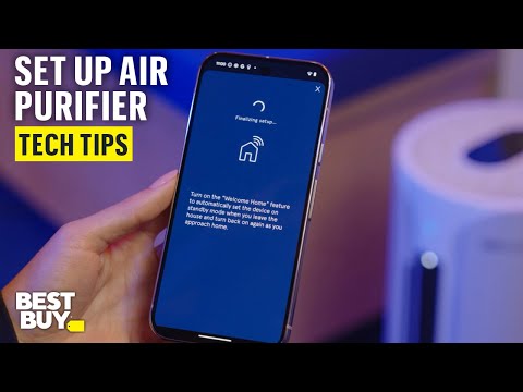 Setting Up the Blueair ComfortPure 3-in-1 T10i Air Purifier – Tech Tips from Best Buy