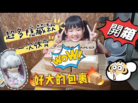 【開箱】一次收集兩套珍藏版，隱藏款全部一起排排站！超可愛！😍#YXTV宥宥熙熙遊戲組合記得訂閱按讚留言抽獎哦！#開箱 #盒玩 #泡泡瑪特