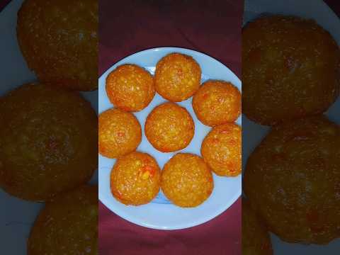 Motichoor Laddoo l Famous Indian Sweet l #shorts #shortsfeed