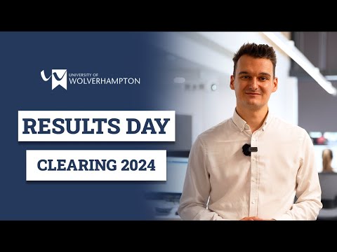 A-Level Results Day and Clearing at the University of Wolverhampton