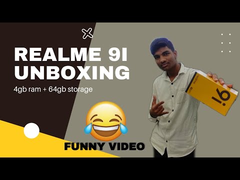 || REALME 9I UNBOXING || AND FUNNY COMMENTRY ||