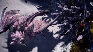 【PC】Monster Hunter World 怪物猎人世界 初战樱火龙 Pink Rathian Hunting