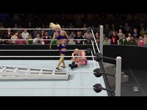 WWE 2K16 - Emma Vs Summer Rae - Ladder Match