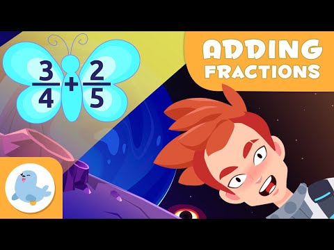 TRICK to ADD FRACTIONS FAST 🔢 The Butterfly Method 🦋 Math for Kids 🚀