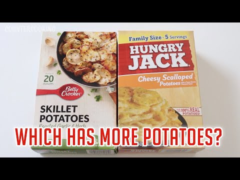 Dehydrated Potato Comparison - Hungry Jack vs Betty Crocker Skillet Potatoes