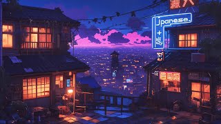 1980s & 90s Lofi Hip Hop Beats 🎻 Nostalgic Old Japanese Town Ambience 🌆 Lofi Rain Playlist