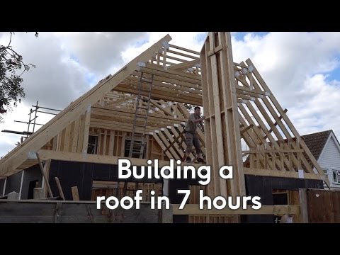 Building a roof in 7 hours!