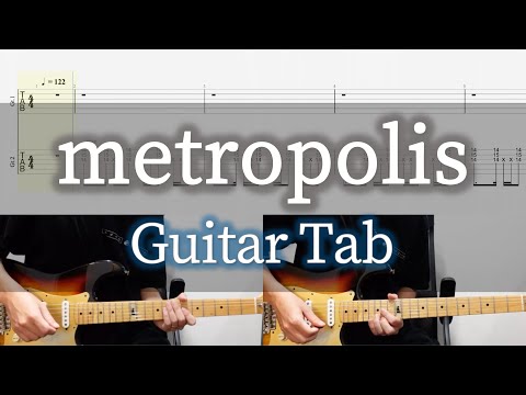 metropolis - L'Arc〜en〜Ciel / Guitar Tab