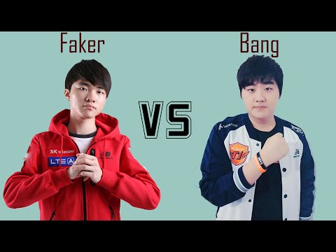 BANG Vs FAKER - Solo Queue commentary #9