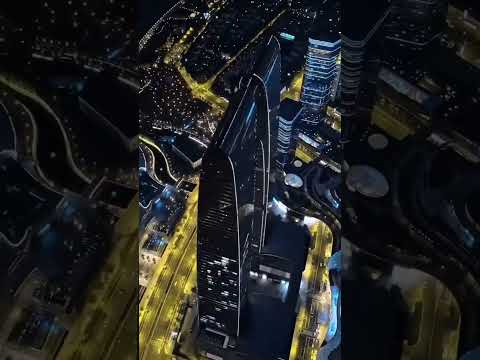 Drone shot view of the great suzhou CBD, Suzhou, China!