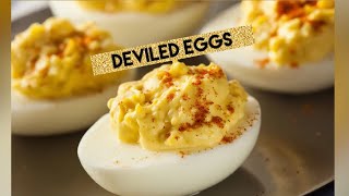 Deviled Eggs | Easy and delicious recipe | few ingredients needed