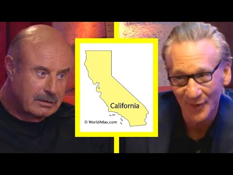 California Drive Bill Maher INSANE w/ Dr. Phil