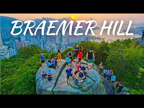 Sunset Hike to Braemar Hill 寶馬山 (4K Video)