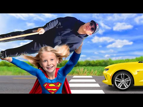 Nastya does good deeds like a superhero and helps others - Collection of videos for kids