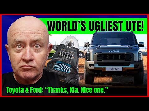 Kia Tasman : World's ugliest ute! | Auto Expert John Cadogan