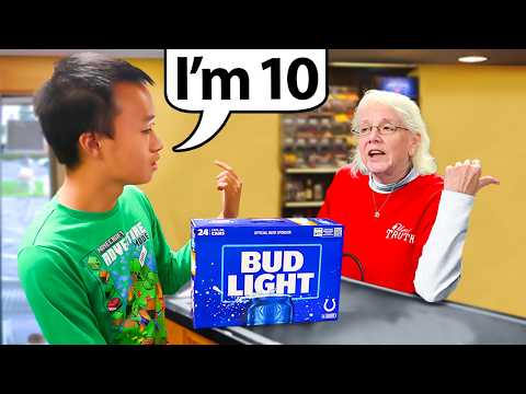 Kid Buying Beer Prank