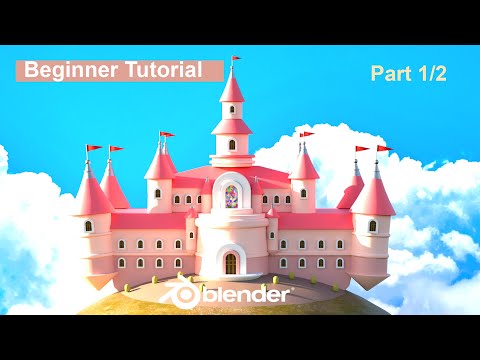 How to Create an EPIC Castle in Blender 3D (Part 1) - Beginner Tutorial