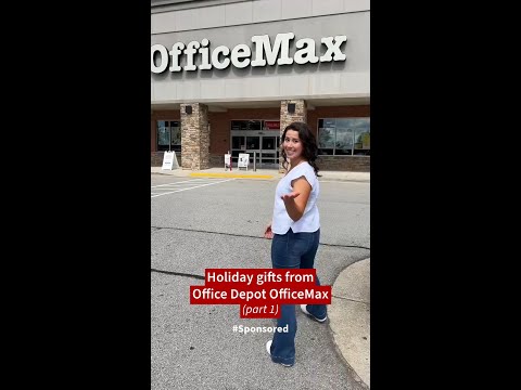 Holiday Shopping at Office Depot OfficeMax