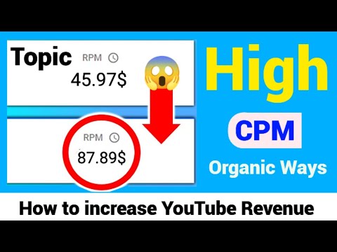 How to increase YouTube Revenue