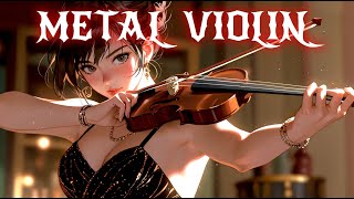 METAL + VIOLIN SOLO MUSIC V3🎻🔥 Boost energy while Workout / Gaming 🔥