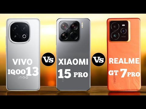 Vivo IQoo 13 V/S Xiaomi 15 Pro V/S Realme GT7 Pro #pn59tech