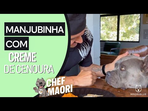 Manjubinha com Creme de Cenoura