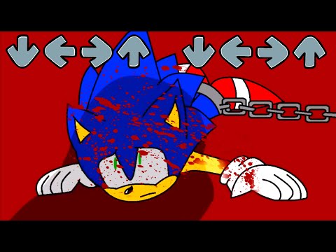 HORROR Sonic.EXE Friday Night Funkin KILLS Sonic - FNF be like'