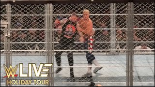 Cody Rhodes vs Kevin Owens Steel Cage Full Match - WWE Live Holiday Tour 12/26/24