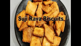 Suji Rava Biscuits | Homemade Biscuits | Kids Snack recipe | How to make Homemade Biscuits in Telugu