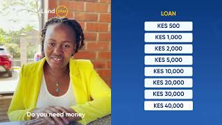 Loans up to KES 40,000. Low interest rates