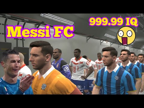 LOSC Lille Vs Lionel Messi UCL 2017 Best Formations | PES eFootball 23