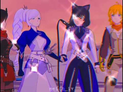 weiss × blake edit || rwby || monochrome