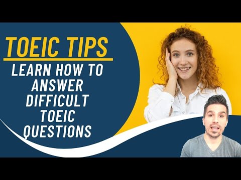 50% of TOEIC test takers get this question wrong!  Tips to answer a difficult question. #toeictips