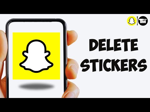 How to Delete Snapchat Stickers on iPhone/Android