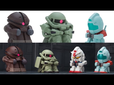 【まちぼうけ】ガシャポン まちぼうけ 機動戦士ガンダムの場合 を回して来ました！