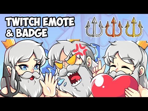 Drawing Custom Twitch Emote Commission #3