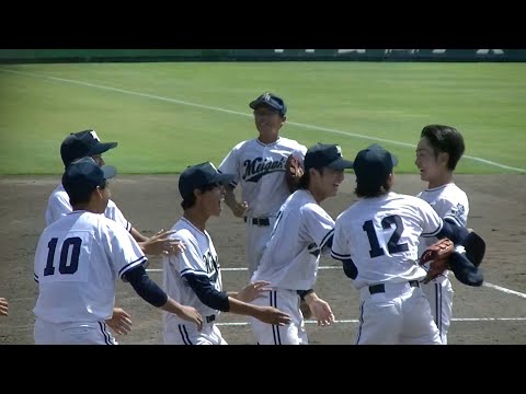 【高校野球】サヨナラのピンチを救った明治学院イケメン連携ファインプレー【第68回全国高校軟式野球選手権大会・準決勝】