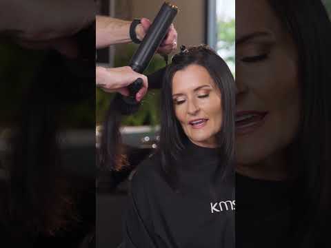 Beyond Hair with Edwin Johnston | Before & After: Sarah's Face-Framing Waves | #shorts | KMS HAIR