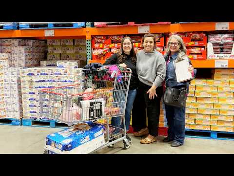 Huge Christmas Shop with Us!! Getting Ready for the BIG Family Dinner!