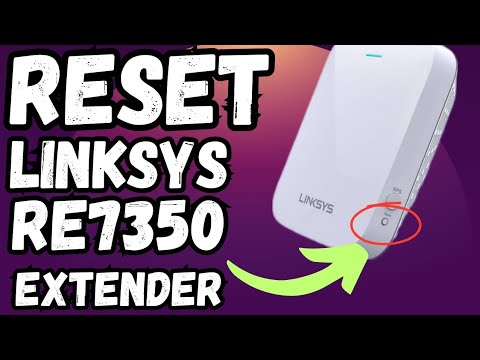 How to Reset Linksys Re7350 WiFi 6 Range Extender To Factory Default Settings | Devicessetup